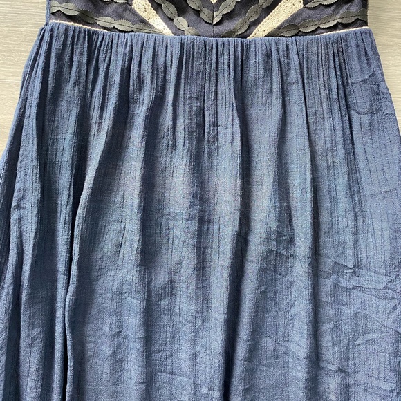 Point USA Navy Strapless Women's Maxi Dress - Picture 13 of 13